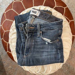 PAIGE Hoxton High-Waisted Ankle Jeans